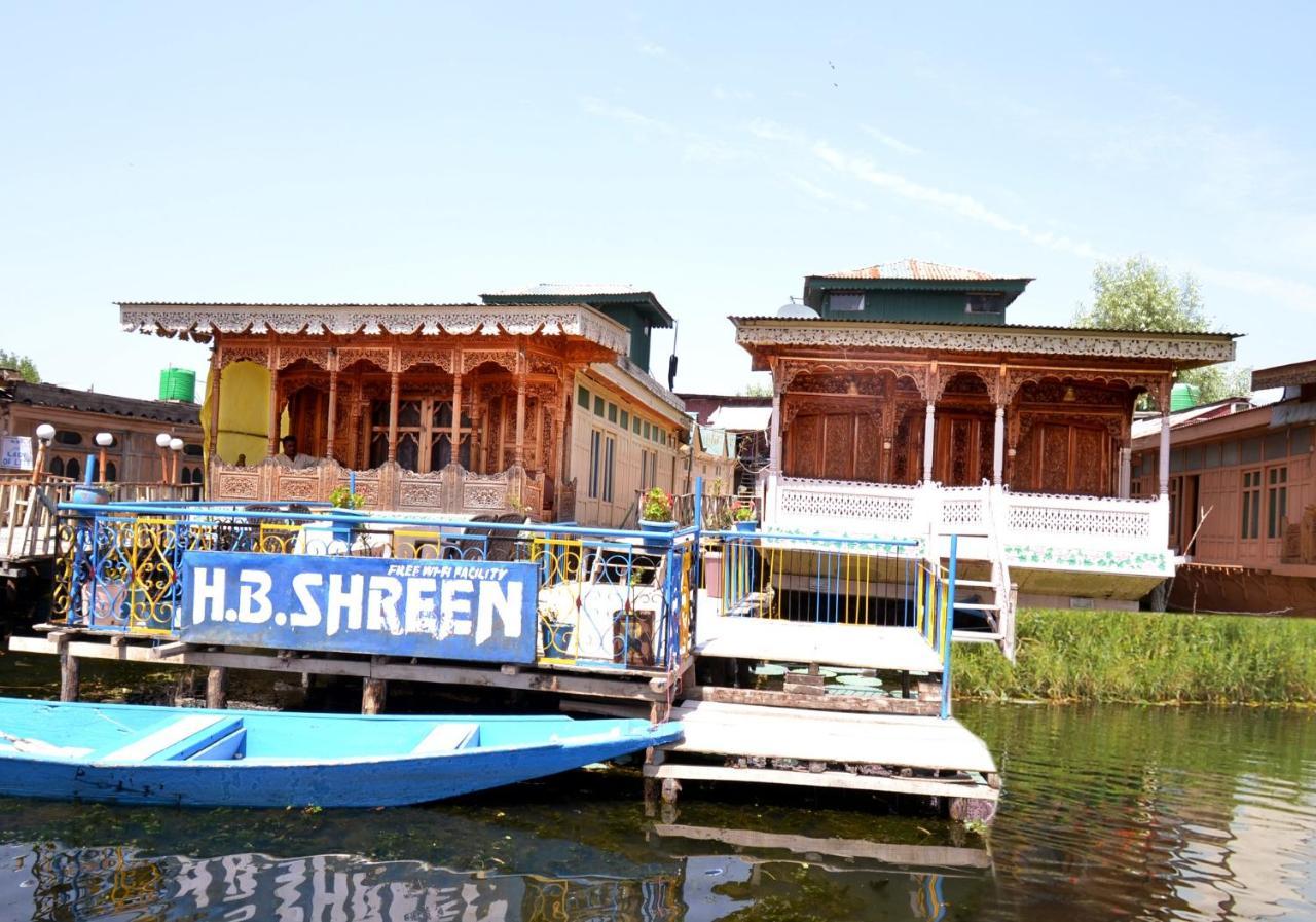 Heritage Shreen Houseboat Srīnagar Zewnętrze zdjęcie